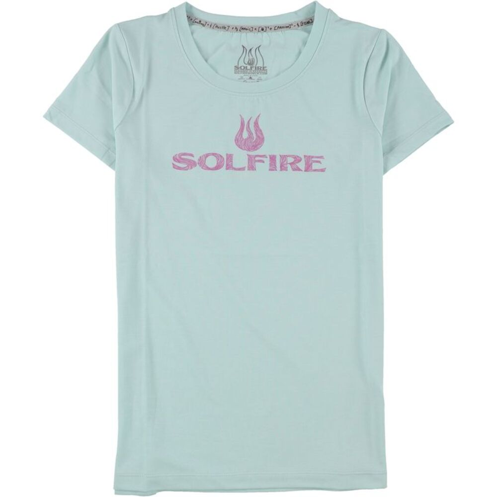 SOLFIRE Womens Original Logo Graphic T-Shirt, NWT